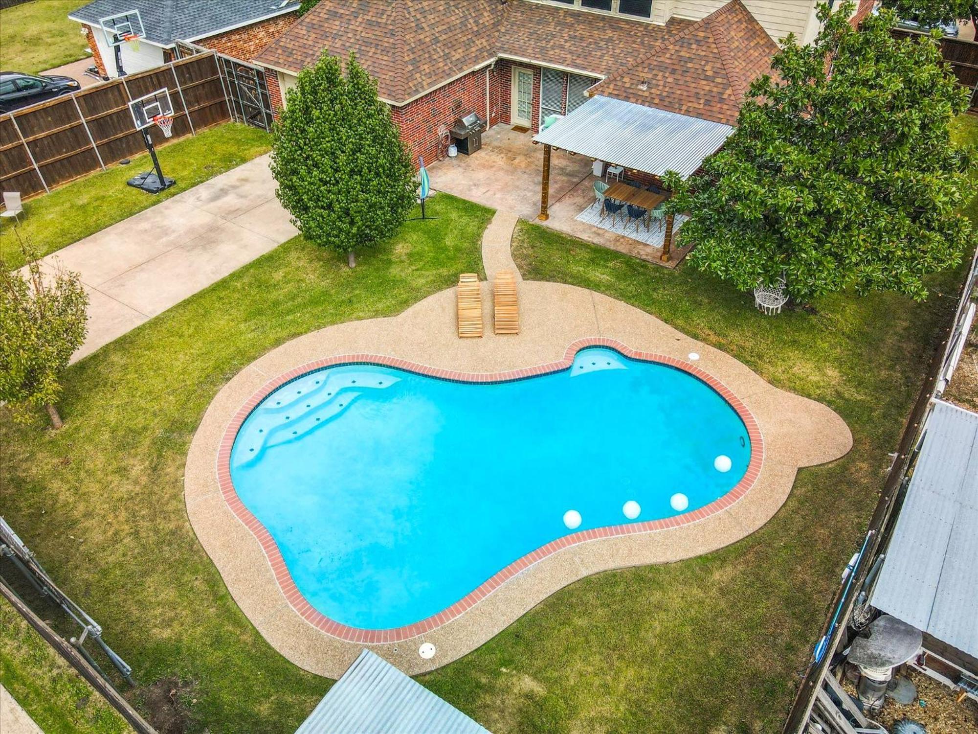 6Br 3,5Ba Home Pool, Hot Tub, Game Room -16 Guests Sachse Exteriér fotografie